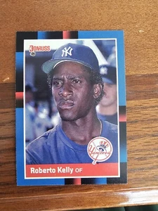 1988 Donruss #635 Roberto Kelly RC, SP Rookie New York Yankees - Picture 1 of 2