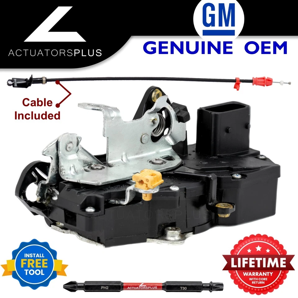 庞蒂亚克 G6 原始设备制造商左前驱动门锁闩锁执行器 2005 - 2007 * 终身 * * — 第 1/4 张图片