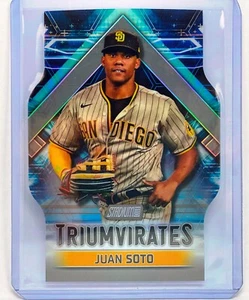 2024 Topps Stadium Club Juan Soto Triumvirates Die-Cut T-8 - Picture 1 of 2