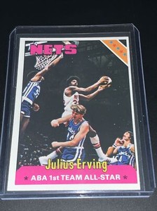 1975 Topps Julius Erving ABA 1st Team All Star #300