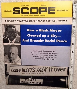 Detroit Scope Magazine June 14th 1969 32 Pages Lou Gordon - Picture 1 of 4