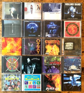 220 Rock/Pop/Hip Hop CDs - Cheap Trick, Fatboy Slim, Rush, Underworld, Pitbull - Picture 1 of 11