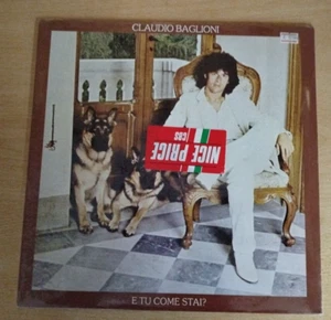 Claudio Baglioni – E Tu Come Stai? Italy LP Album - Picture 1 of 2