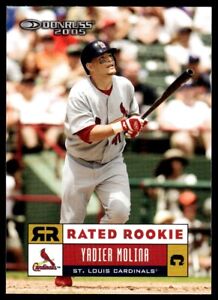 2005 DONRUSS RATED ROOKIE Yadier Molina St. Louis Cardinals R3