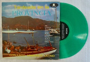CONJUNTO ARMONICO LATINO Tardeada en la Provincia DICSA Guaguanco Green Vinyl LP - Imagen 1 de 1