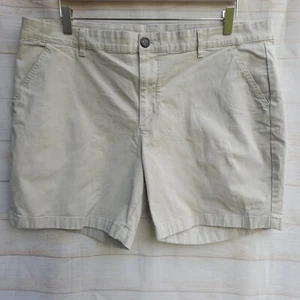 Chubbies Shorts size 40 Khaki Chinos Flat Front Preppy Casual Mens 7" Inseam  - Picture 1 of 13