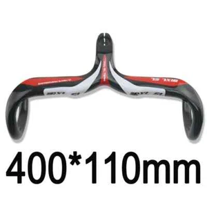 Integrated Carbon Road Bike Handlebar with Stem 28.6mm Internal Routing Drop Bar - Picture 1 of 48