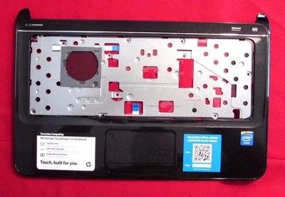 HP PAVILION 14- CUBIERTA SUPERIOR REPOSAMANOS CON PANEL TÁCTIL, BOTÓN DE ENCENDIDO 698488-001 Foto 1 de 3