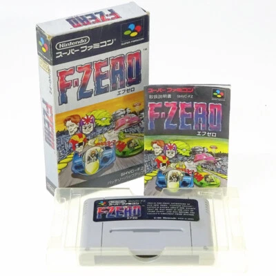 F-Zero F ZERO Nintendo Super Famicom SFC Japan Import Racing NTSC Complete Used - Image 1 of 2