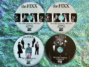 THE FIXX The Video Archives LIVE Concerts & Documentaries 1982 to 2012 4 DVD Set - Picture 1 of 10