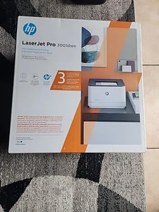 HP LaserJet Pro 3001dwe Wireless Black & White Monochrome Laser Printer NEW - Picture 1 of 3