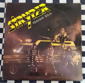 Soldiers Under Command LP by Stryper white vinyl limited edition 1985 VG+ Enigma - Picture 1 of 4