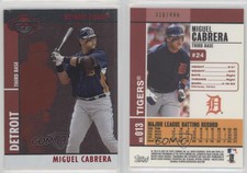 2008 Topps Co-Signers Silver Red /400 Miguel Cabrera #013.1