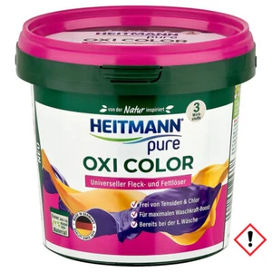 Heitmann pure OXI Color universeller Fleckentferner und Fettlöser 500g - Picture 1 of 1