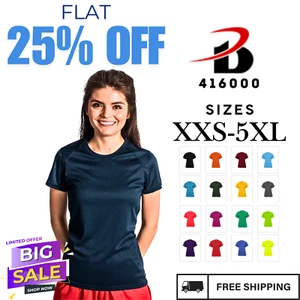 Badger 416000 Womens Short Sleeve Moisture-Wicking B-Core Performance T-Shirt - Picture 1 of 24