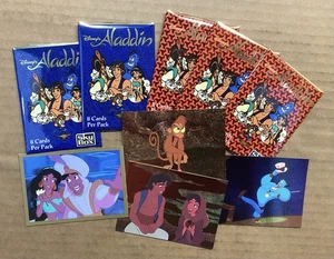 Disney Aladdin ~ Promo S-2, set completo di carte Spectra-Etch Chase ~ Sky Box - Foto 1 di 11
