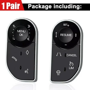 2X Botón Interruptor Control Volante Para Range Rover Sport L405 L462 L494 Nnb - Imagen 1 de 9