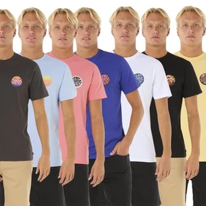 Rip Curl Mens Wettie Passage Icon Short Sleeve T-Shirt - Picture 1 of 36