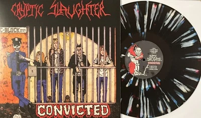 Cryptic Slaughter - Convicted LP 2024 Relapse – RR6546 [Black Ice] NEW - Image 1 of 4