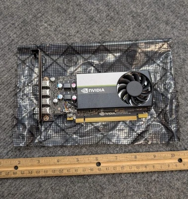 Nvidia Quadro T1000 4GB GDDR6 Graphics Card - Full Height Bracket  - Image 1 of 2