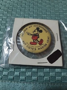 Vtg. 1.25 Mickey Pin - Picture 1 of 4