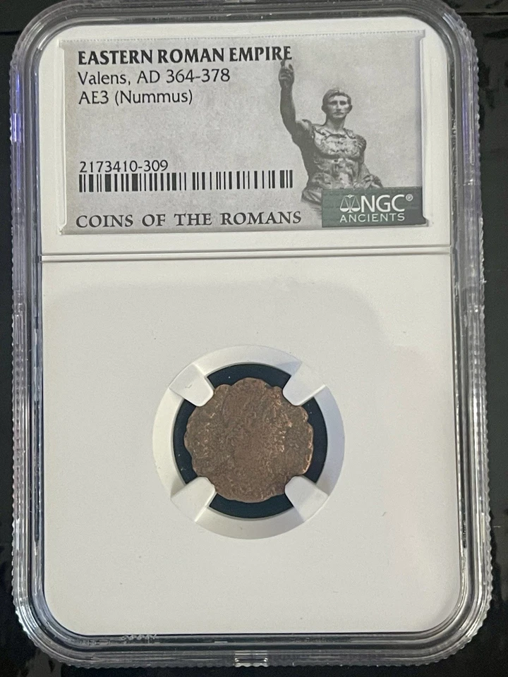 NGC Certified Ancient Roman Coin Eastern Roman Empire Valens AD 364-378 - Image 1 of 2
