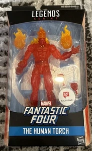FIGURA ANTORCHA HUMANA SERIE LEYENDAS DE MARVEL CUATRO FANTÁSTICOS EXCLUSIVA DE WALGREENS  - Imagen 1 de 6