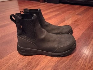 Bogs Women's Shale Leather Chelsea Ct Wp Composite Toe Waterproof Boot Size 7 - Picture 1 of 18