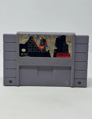 The Death And Return Of Superman for Super Nintendo *SNES* Authentic - Tested - Image 1 of 4