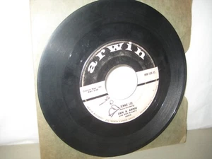 Jan & Arnie – Jennie Lee / Gotta Getta Date - 1961 - Arwin MM-108-45 7" Single - Picture 1 of 2