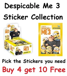 Colección de pegatinas Despicable ME 3 Topps elige las pegatinas que necesites ME3 - Imagen 1 de 3