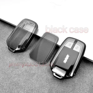 Fundas para llavero conector botón llave coche diseñadas para Isuzu D-Max MU-X ESTUCHE NEGRO - Imagen 1 de 1