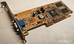 Rare AGP 3D VGA Card ASUS VANTA 2000 Rev 1.0 (NVIDIA VANTA LT) 8 MB SGRAM - Picture 1 of 10