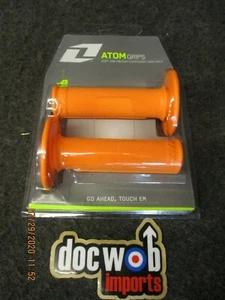 One Industries Atom motocross enduro mx empuñaduras medio gofre suave naranja GSHOR - Imagen 1 de 1