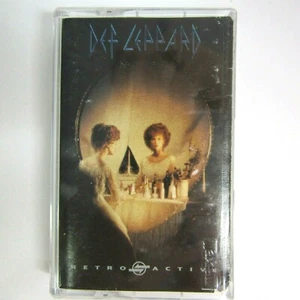Def Leppard Retro Active Cassette Tape Released 1993 Hard Rock - Picture 1 of 6