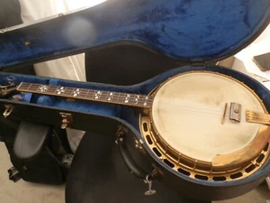 1925 GIBSON GRANADA DELUXE TENOR BANJO MASTERTONE GOLD HARDWARE ,W/ORIG CASE - Picture 1 of 24