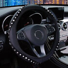 Rhinestones Bling Car Steering Wheel Cover Protector Auto Accessories 15''/38cm