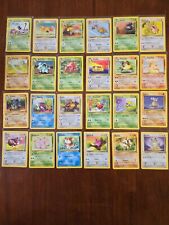 1999 Pokemon TCG - Jungle Set - Complete Common & Uncommon Lot of 32 - NM-MT