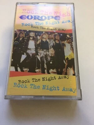 Europe Rock The Night Away Cassette Hard To Find Foto 1 de 4