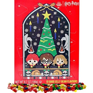 Harry Potter Jelly Belly Advent Calendar, Large Countdown Christmas BB 4/20/25 - Picture 1 of 7