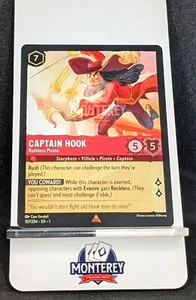 CAPTAIN HOOK Ruthless Pirate NM-MINT Disney Lorcana TCG non holo 107/204 EN1 - Bild 1 von 1