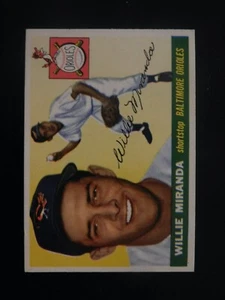Tarjeta de béisbol 1955 Topps #154 Willie Miranda (nuevo) - Imagen 1 de 2