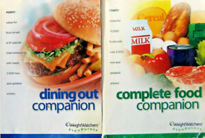 WEIGHT WATCHER Flex Points Complete Food & Dining out Companion Book Set WW 2003