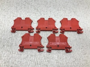 Allen Bradley 1492-J3 Red Wire Terminal 1492J3 1492 Lot of 5 (TSC) - Picture 1 of 5