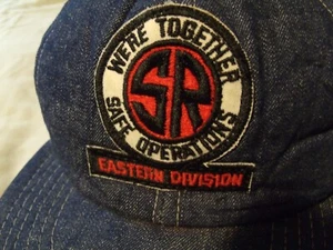 Vintage Southern Railway We're Together Safe Operations Eastern Division Cap Hat - Picture 1 of 13