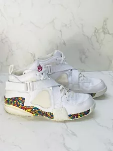 Nike Air Raid Size 10 DS Urban Jungle White 2008 Rare - Picture 1 of 7