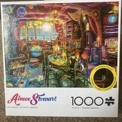 Buffalo ~ El sueño del capitán pirata de Aimee Stewart ~ Rompecabezas de 1000 piezas  Foto 1 de 2