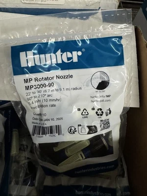 (QTY 10) Hunter MP3000-90 MP Rotator Serie & Spezial Sprinkler Düse - Bild 1 von 2