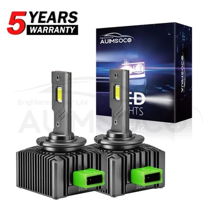 For Audi Q5 Q7 S4 S5 2009-2017 D3S D3R 6500K LED Headlight Hi Low Beam Bulbs Kit - Image 1 of 4