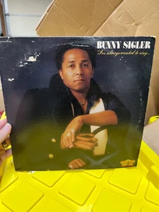 Bunny Sigler I've Always Wanted To Sing...Not Just Write Songs 1979 Vinyl LP - Imagen 1 de 3